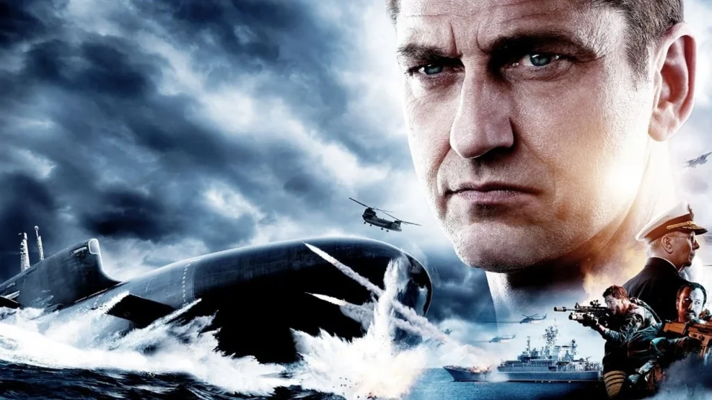 Liderança Profunda: O que 'Fúria em Alto Mar' ensina sobre poder. Capa do filme no Prime